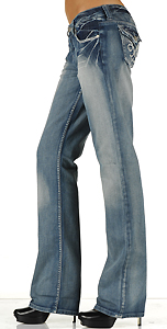 Embroidered Jeans Womens - Women&apos;s Pants - Compare Prices, Reviews