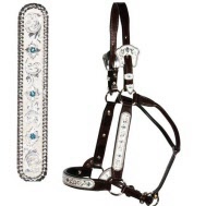Western show halters by Billy Royal and Kathys Show halters
