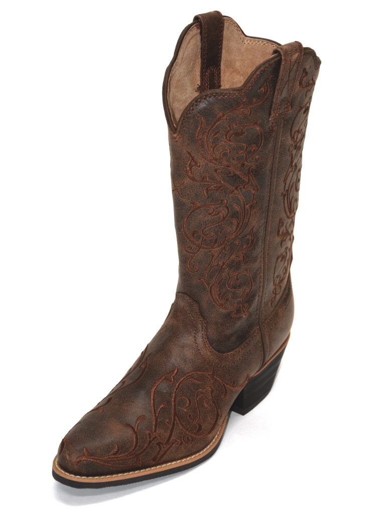 Ladies Twisted X Western Embroidered Boots | Western World Saddlery ...