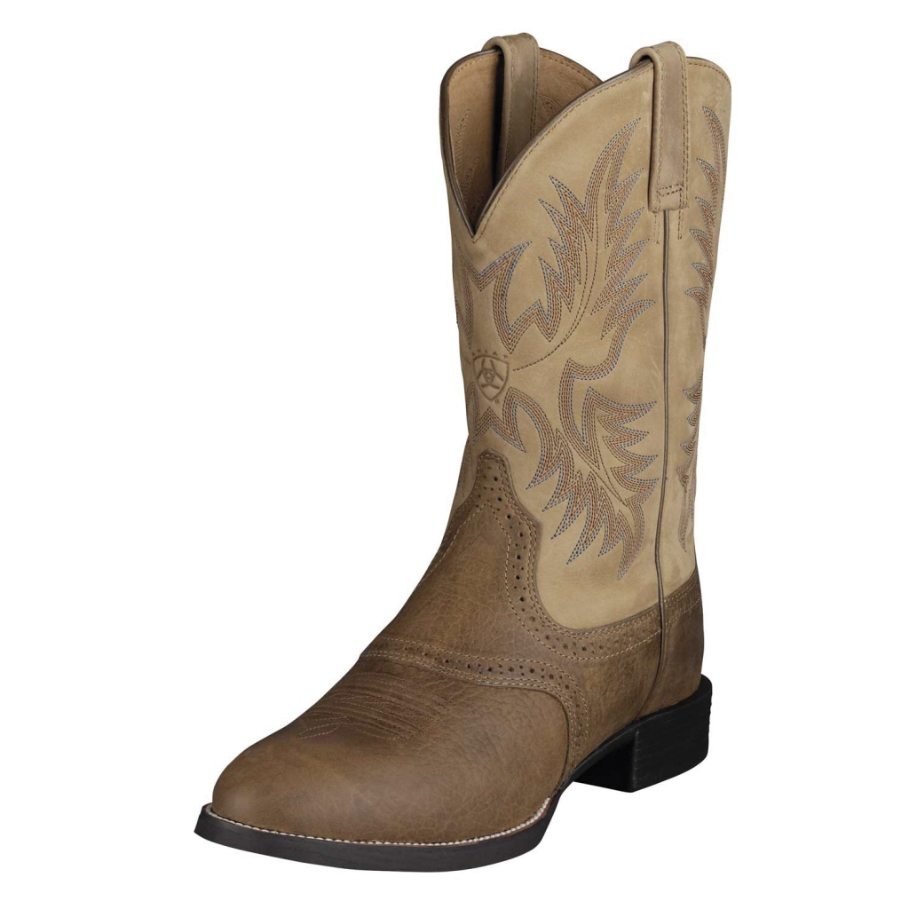 Mens Ariat Heritage Stockman Boots - Free Delivery