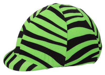 Lime Green Equestrian Riding Helmet Cover 