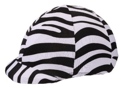 stand zebra print helmet cover 19-715-600